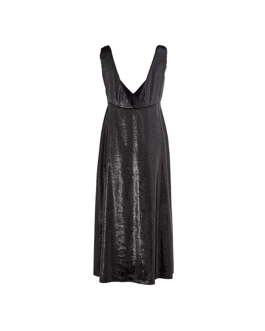 Lardini Black Midi Dresses