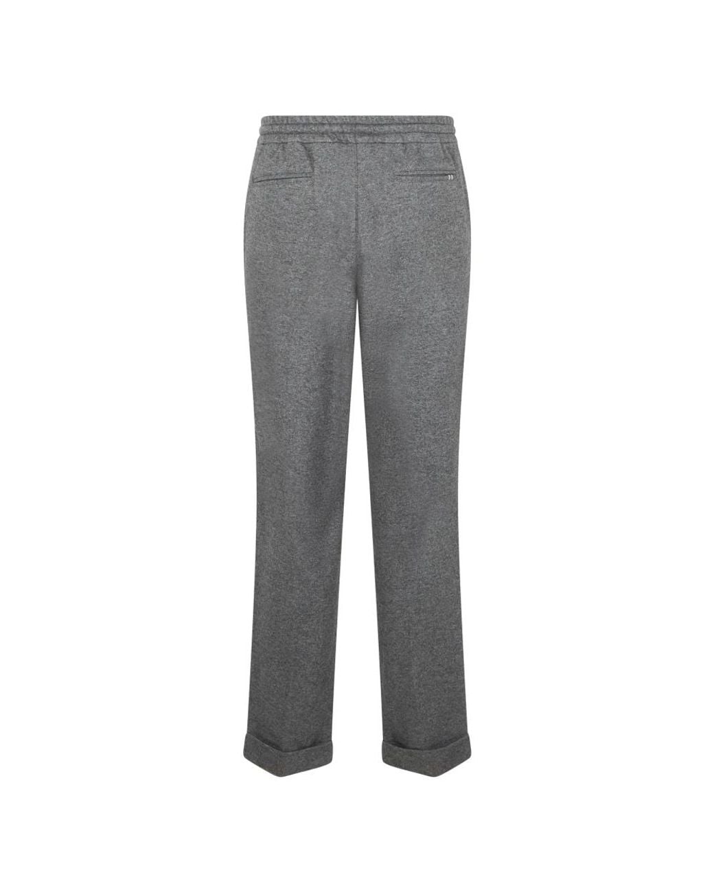 Fedeli Gray Sweatpants for men