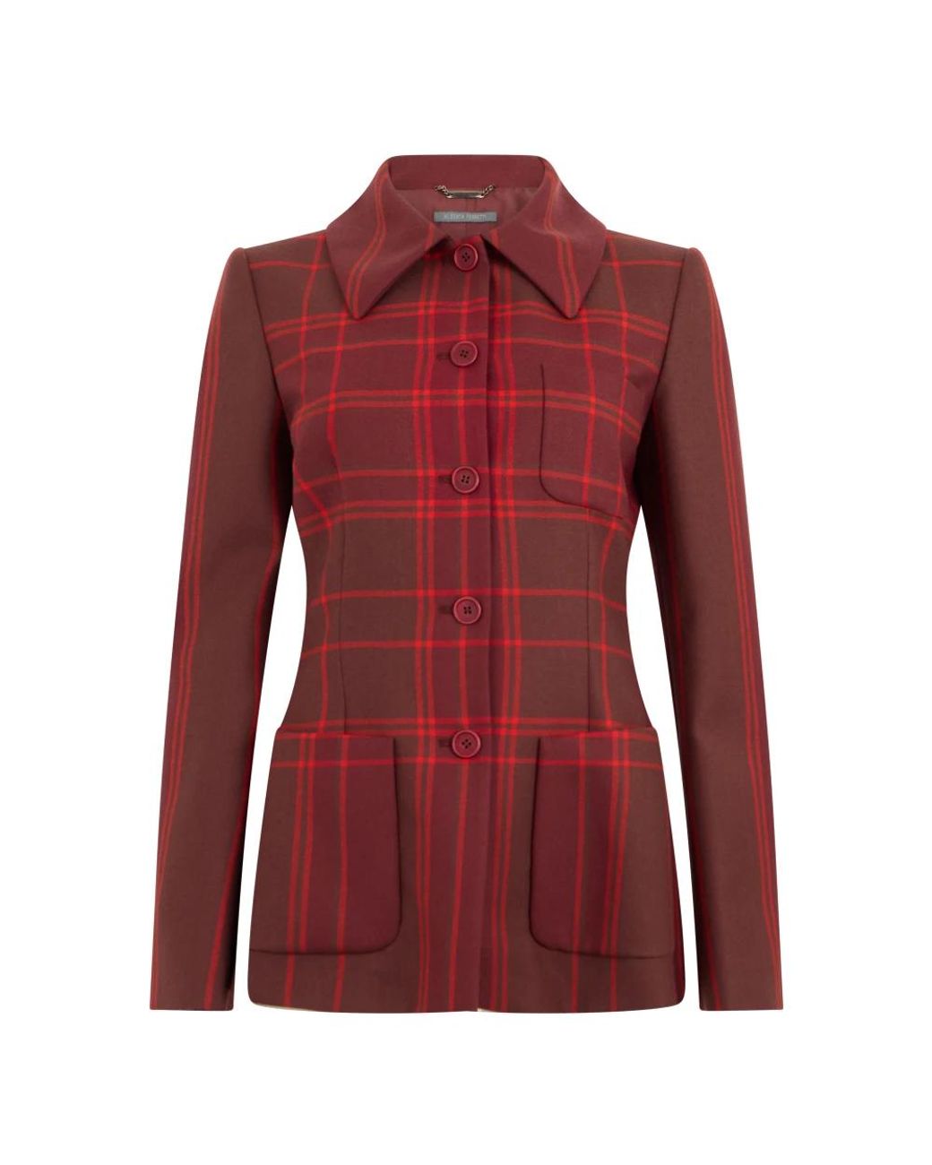 Light Jackets Alberta Ferretti de color Red