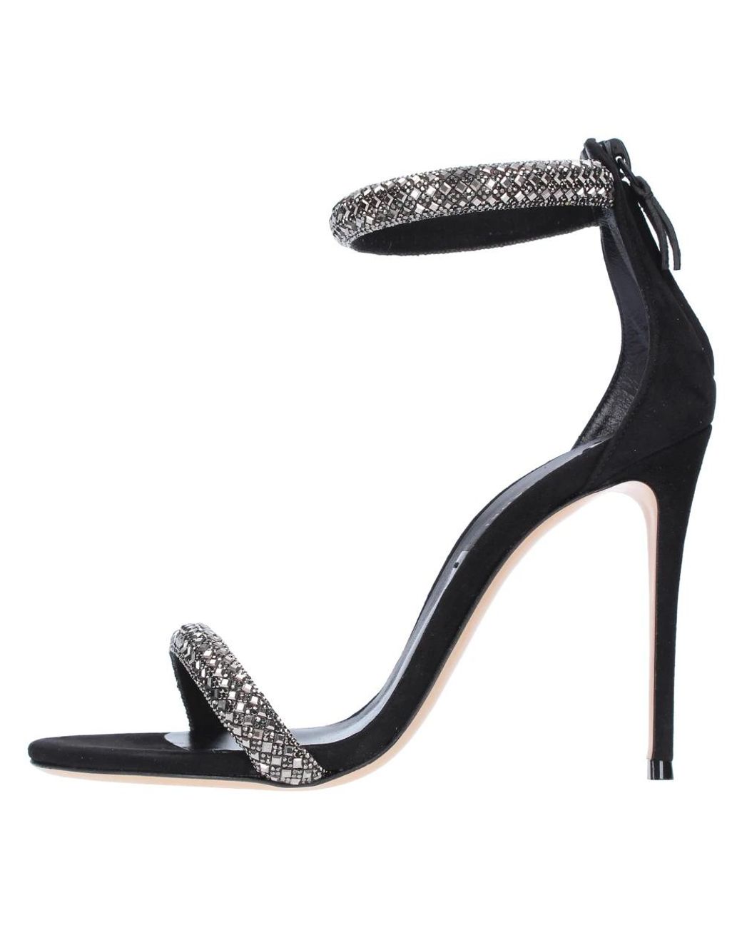 Casadei Black High Heel Sandals