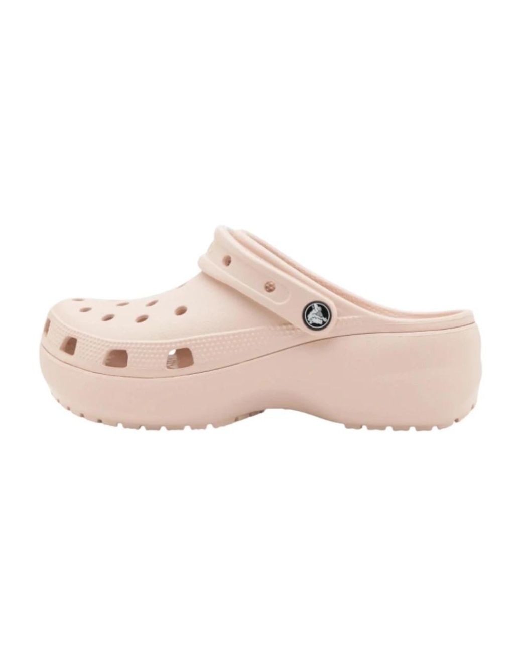 CROCSTM Pink Klassische Plateau-Clogs