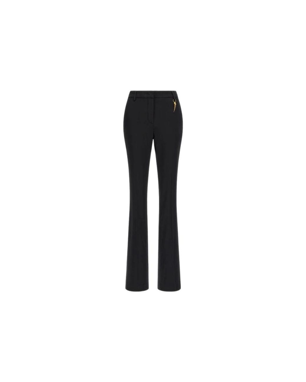 Roberto Cavalli Black Wide Trousers