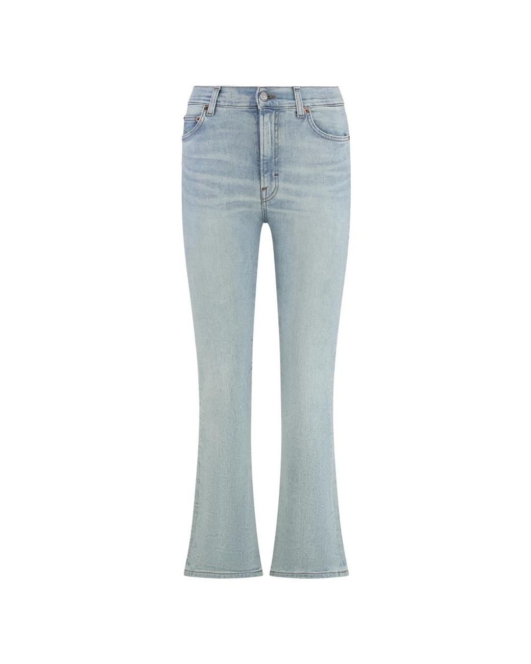 Haikure Blue Boot-Cut Jeans