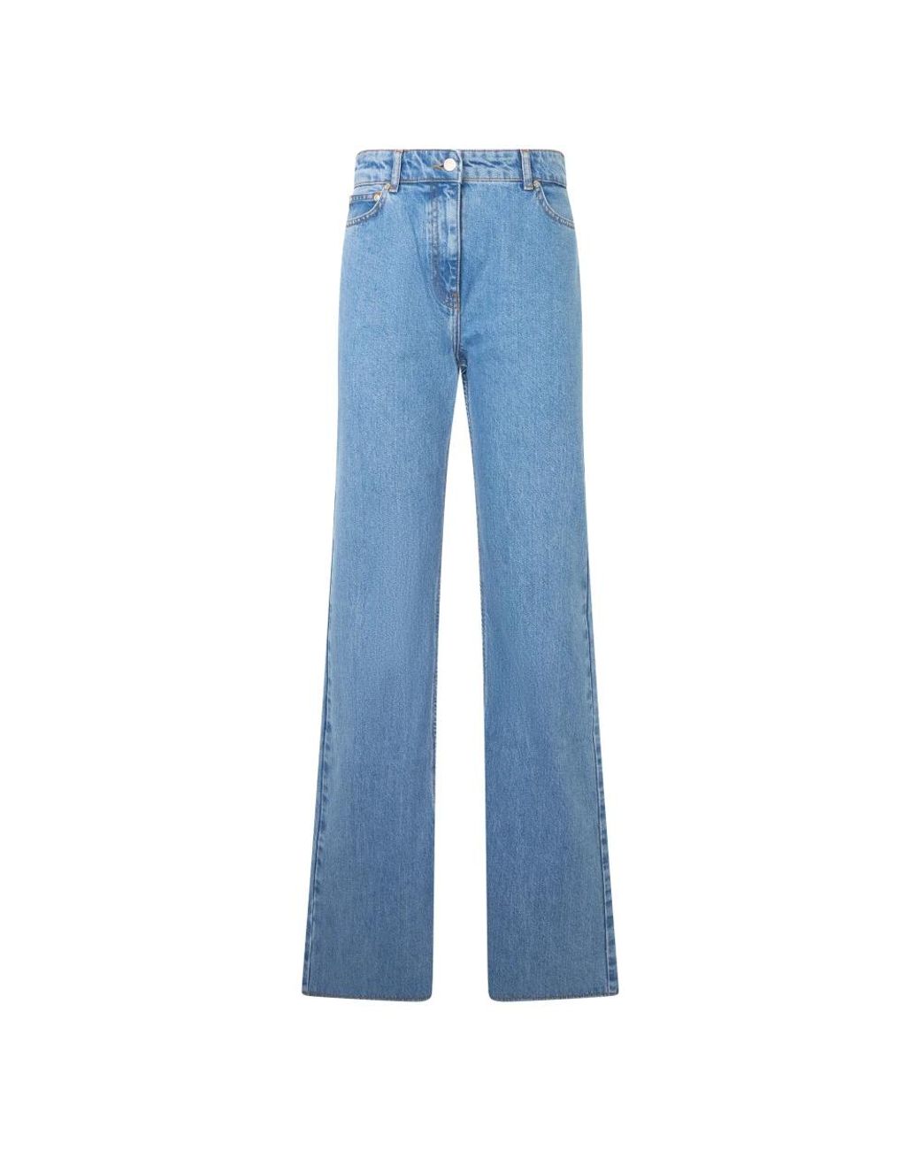 Moschino Blue Wide Jeans