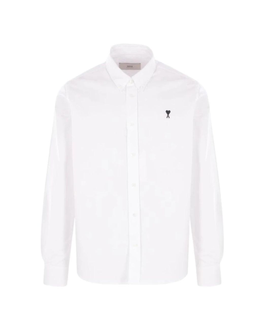 AMI White Ami De Coeur Shirt for men