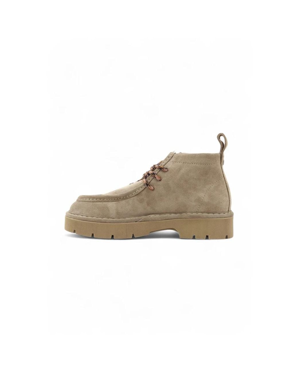 Pànchic Gray Lace-Up Boots