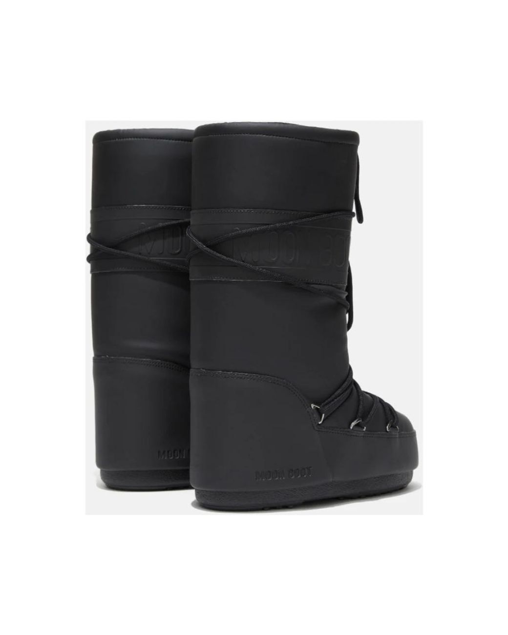 Moon Boot Black Winter Boots