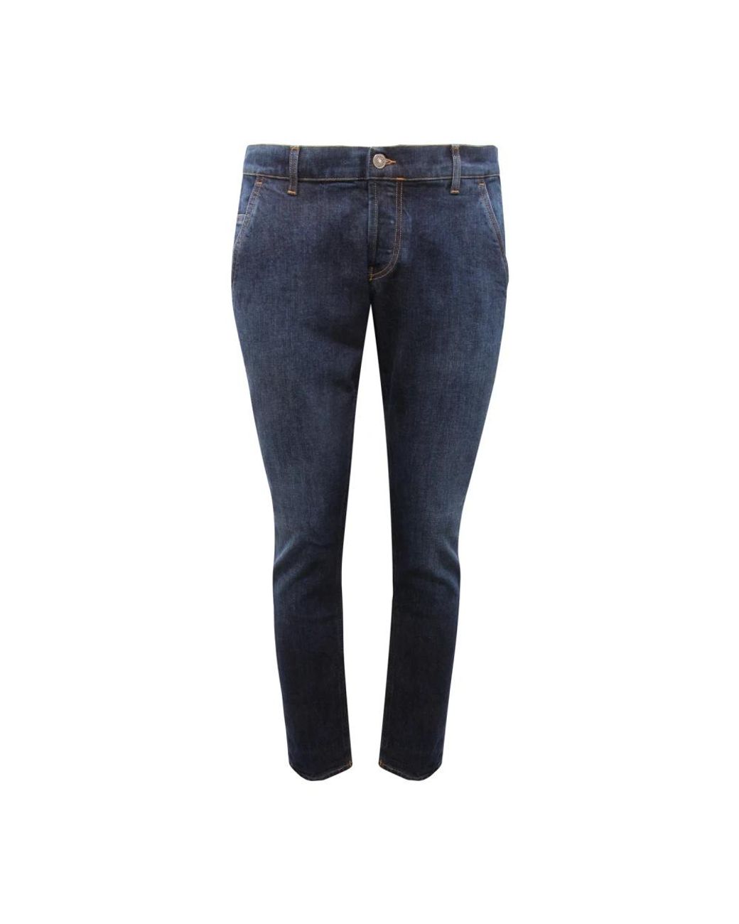 Dondup Jeans ,Blauw ,Denim Konor Skinny Jeans in het Blue voor heren