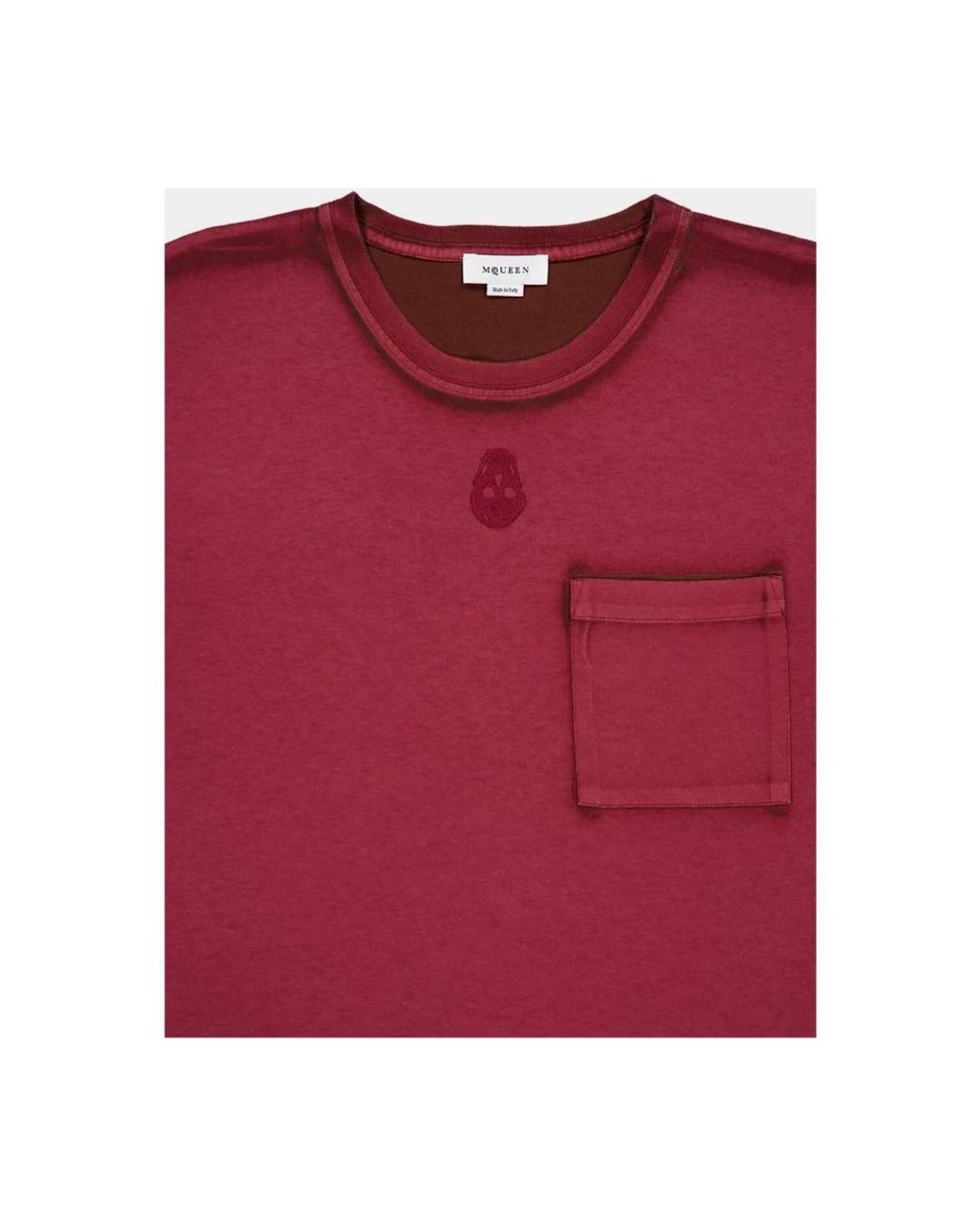 McQueen Red T-Shirts for men