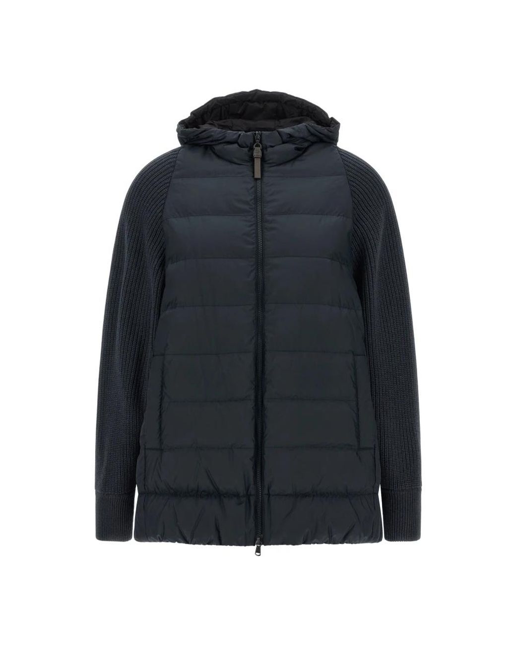 Brunello Cucinelli Blue Winter Jackets