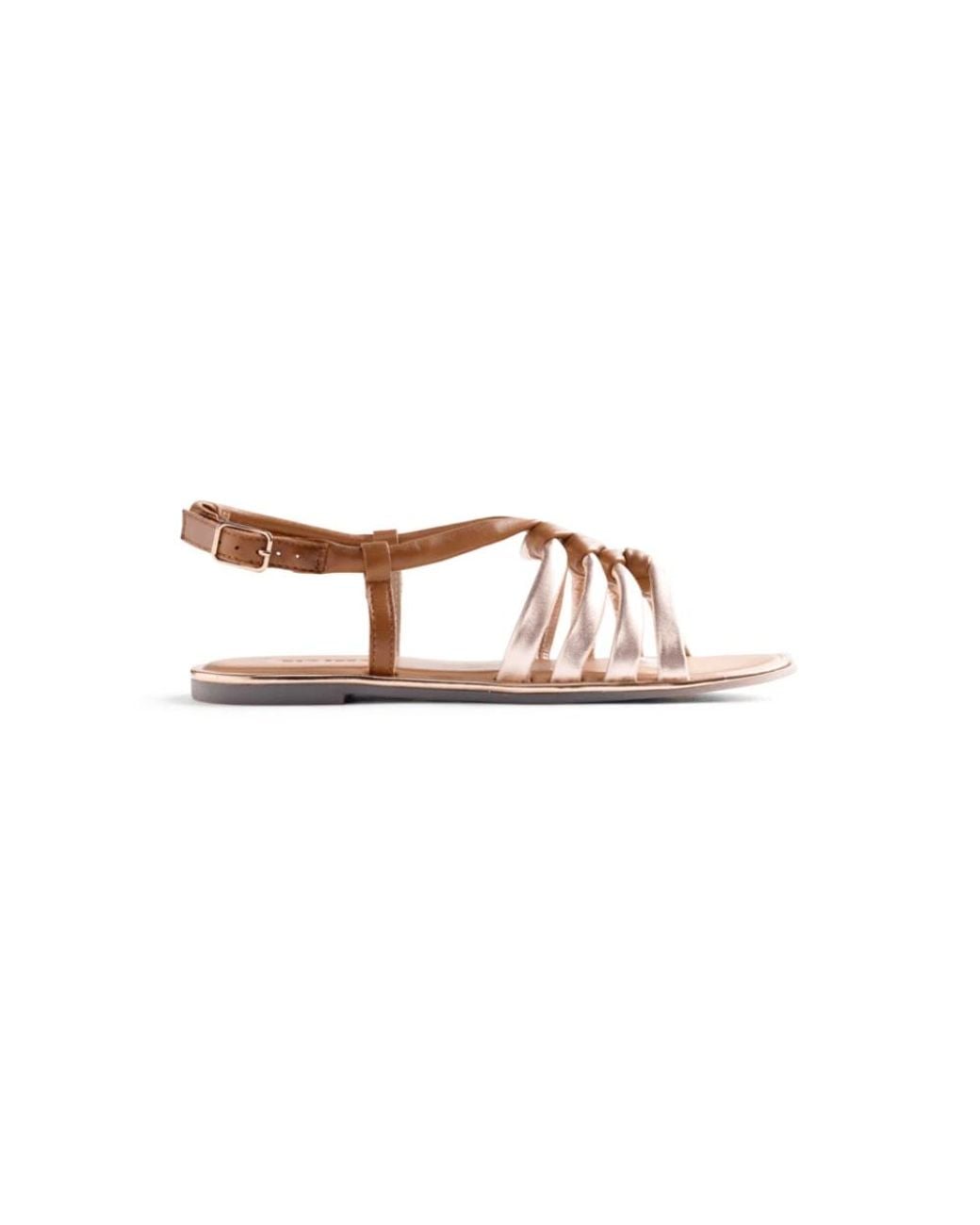 Gioseppo Pink Flat Sandals