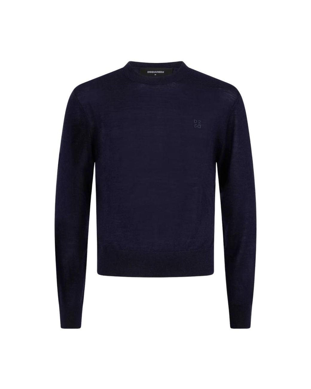 DSquared² Strickpullover Mit Rundhalsausschnitt in Blue für Herren