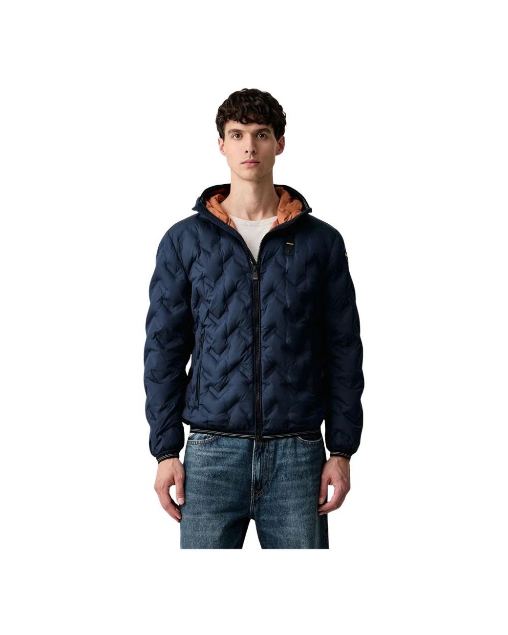 Blauer Jassen ,Blauw ,Polyester Piery Donsjack in het Blue voor heren