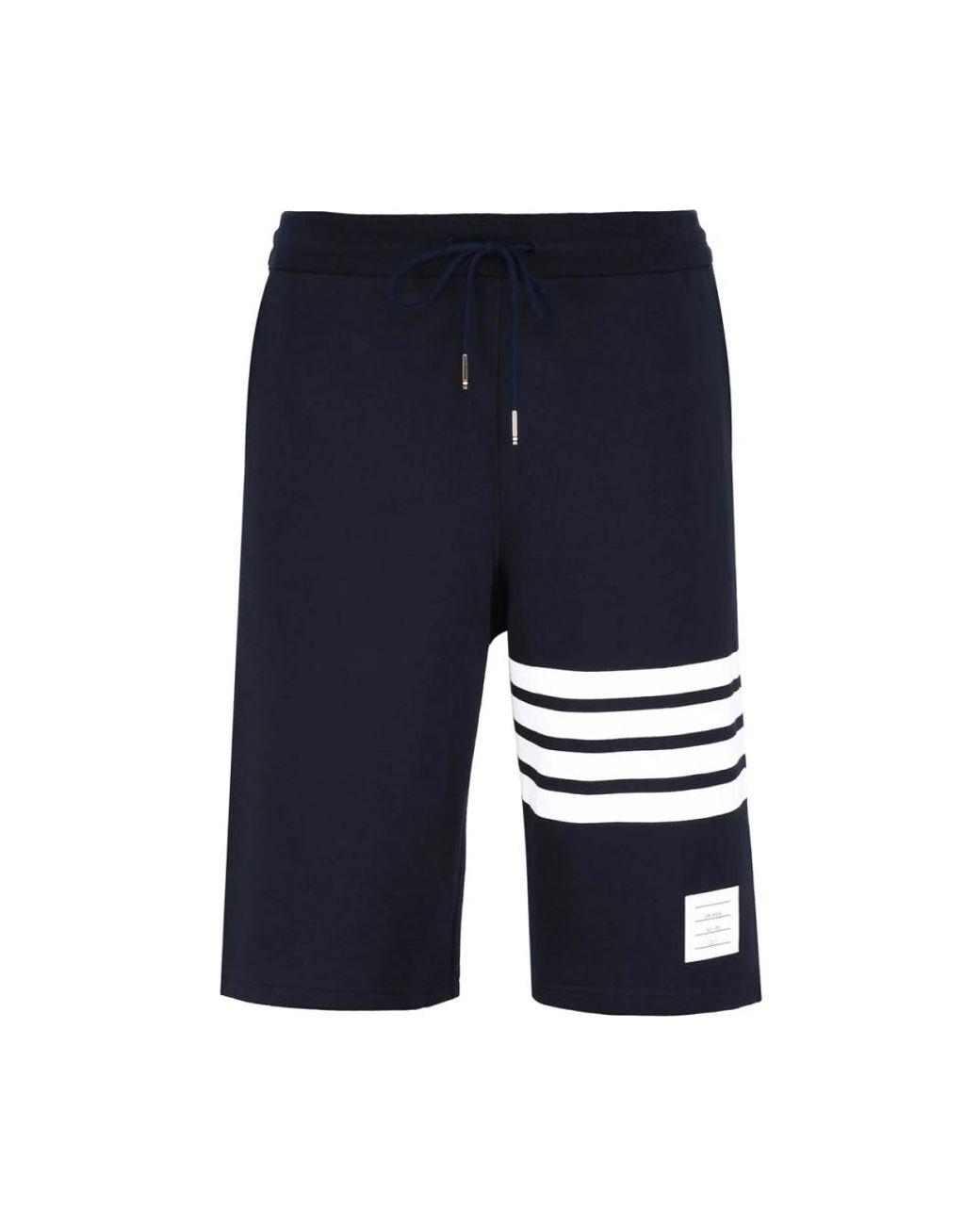 Thom Browne Loopback 4-Bar Sweatshorts in het Blue voor heren
