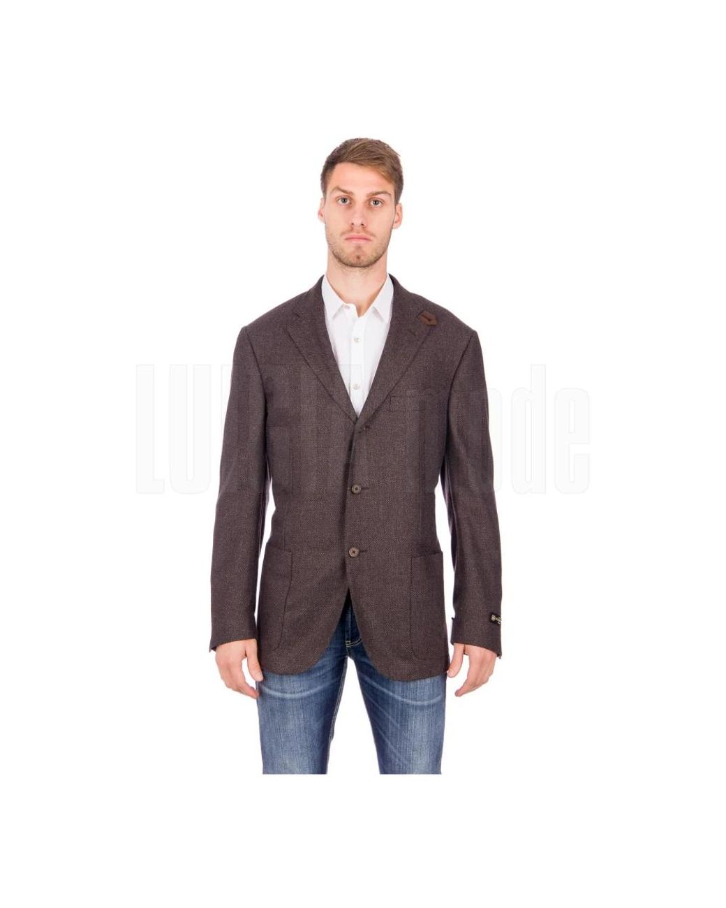 Corneliani Purple Blazers for men