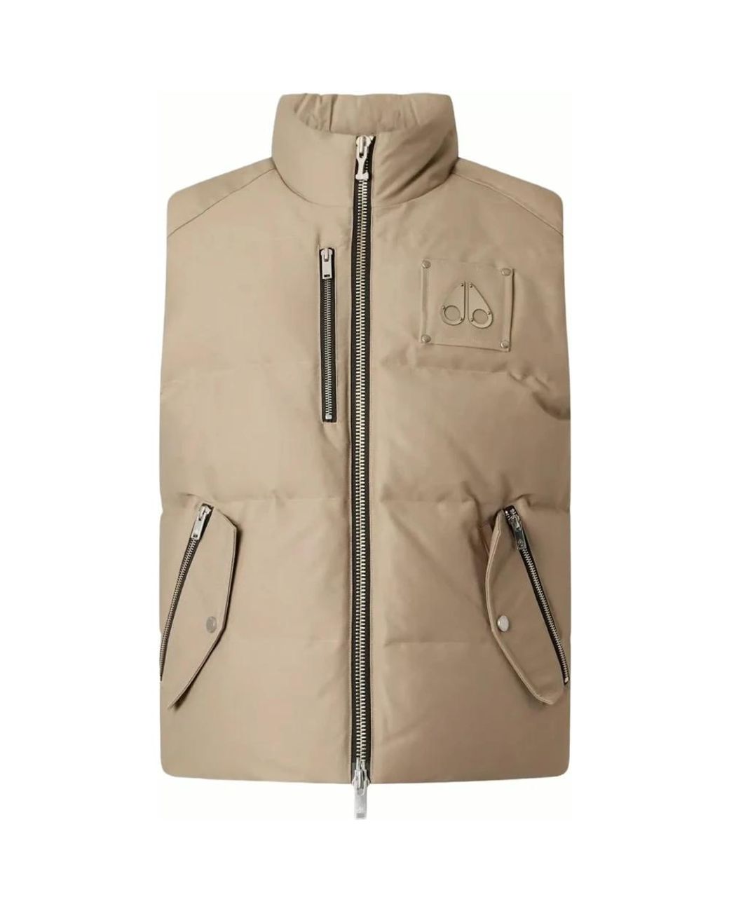 Vests di Moose Knuckles in Natural da Uomo