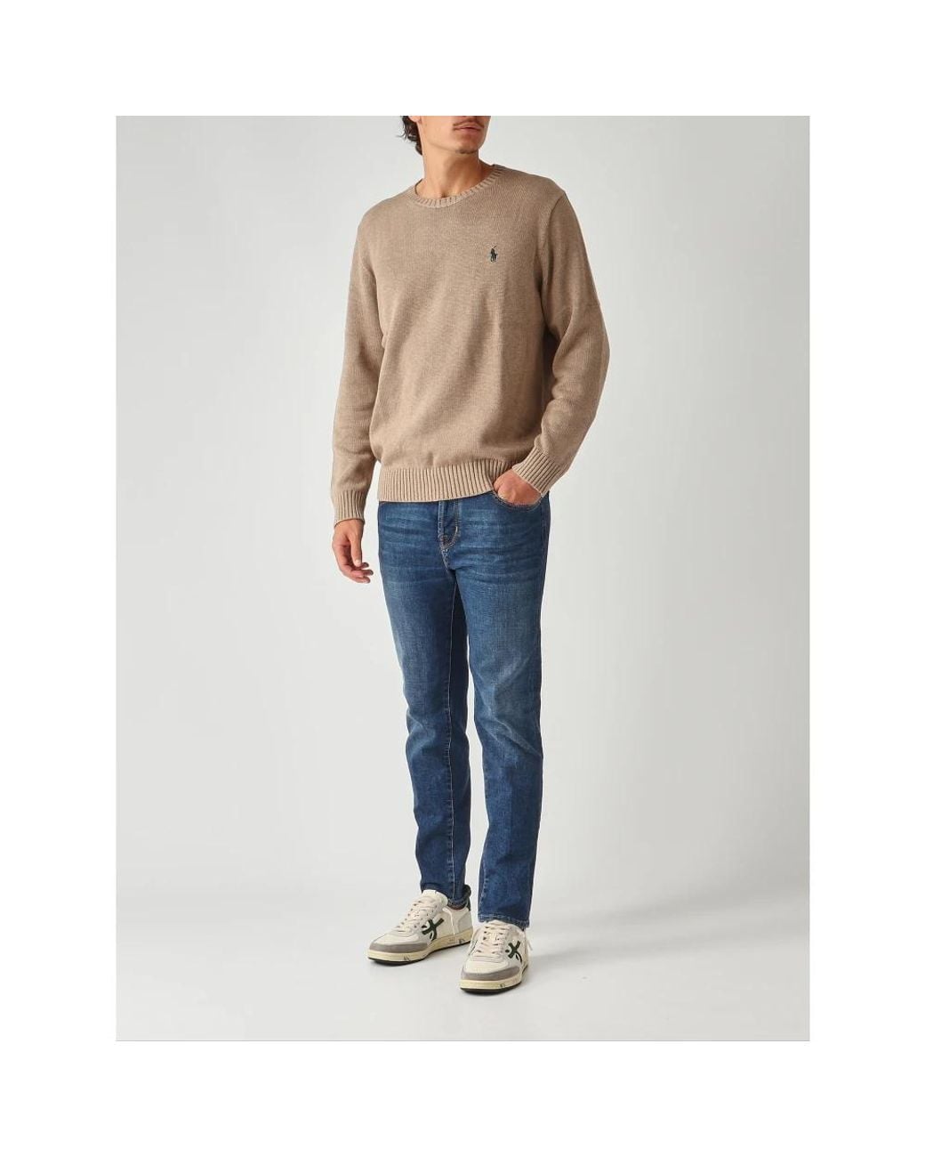 Polo Ralph Lauren Natural Round-Neck Knitwear for men