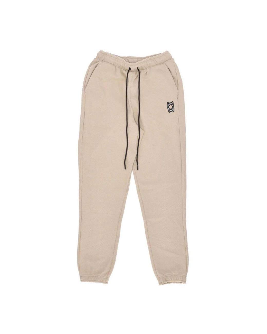 PUMA Broeken ,Katoen Lichtgewicht Trainingsbroek Met Elastische Taille in het Natural voor heren