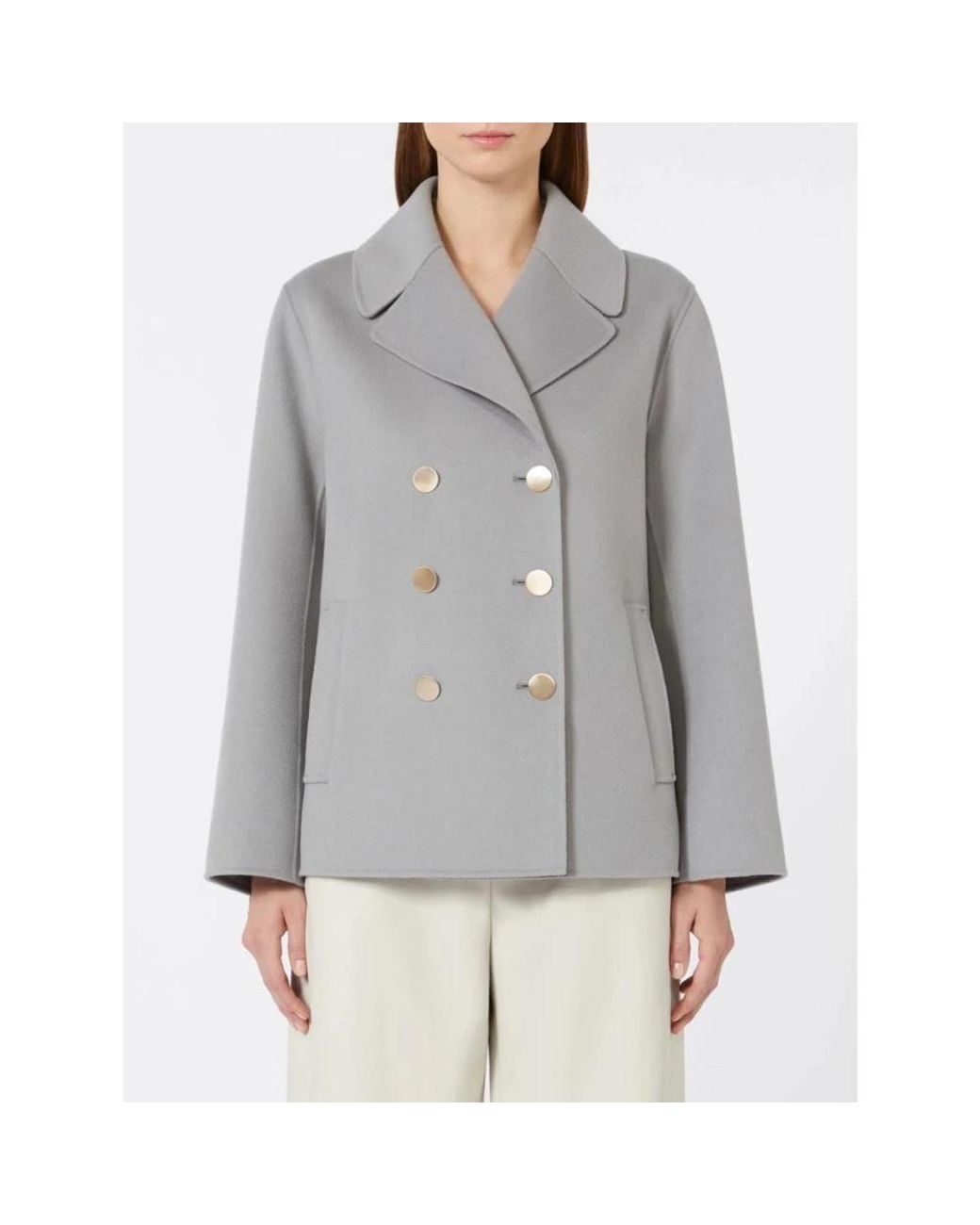 Blazers Max Mara de color Gray