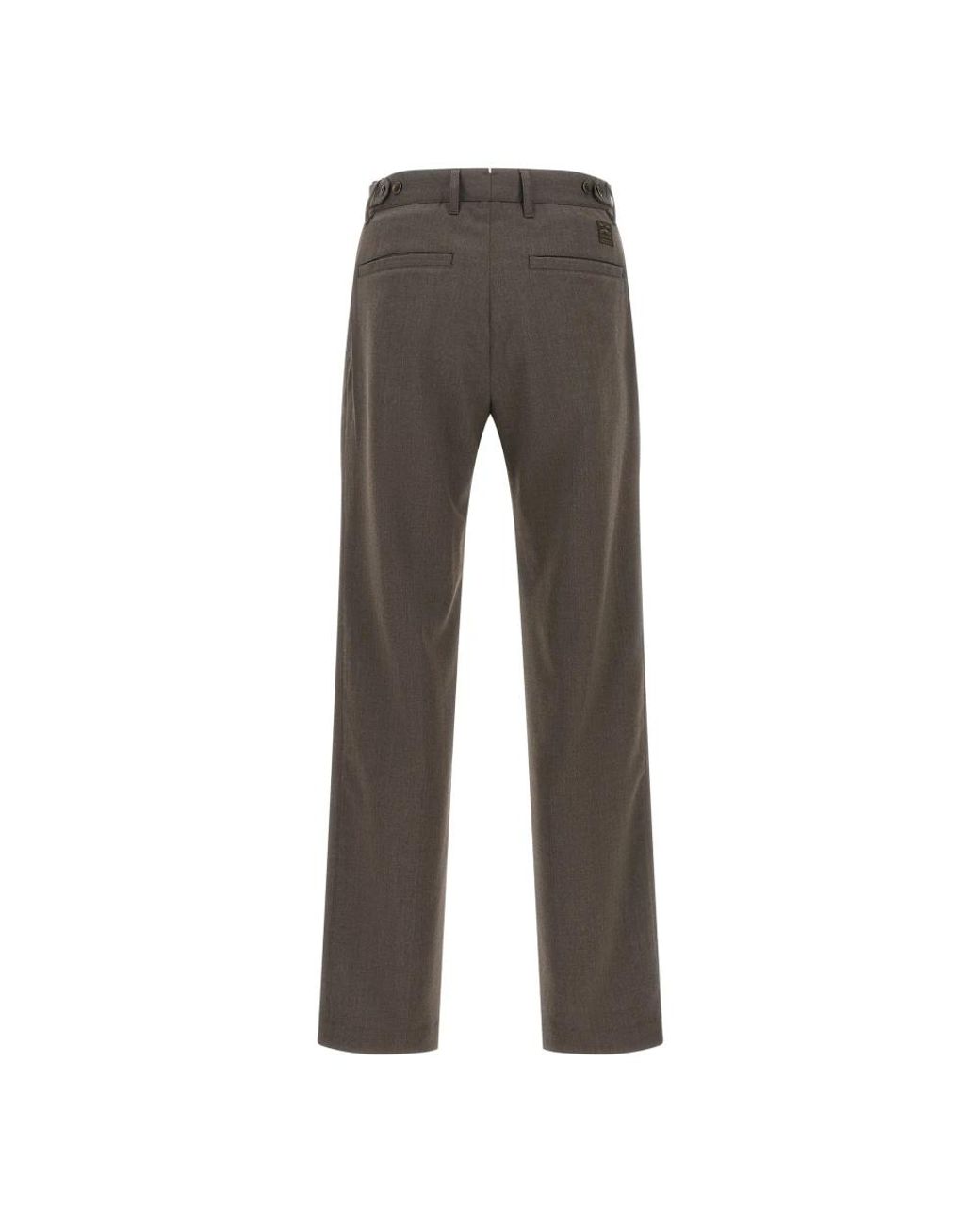 Incotex Gray Suit Trousers for men