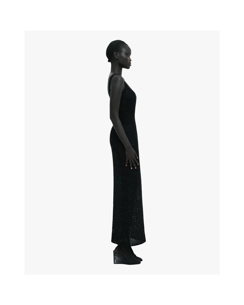Galvan Black Vento Dress