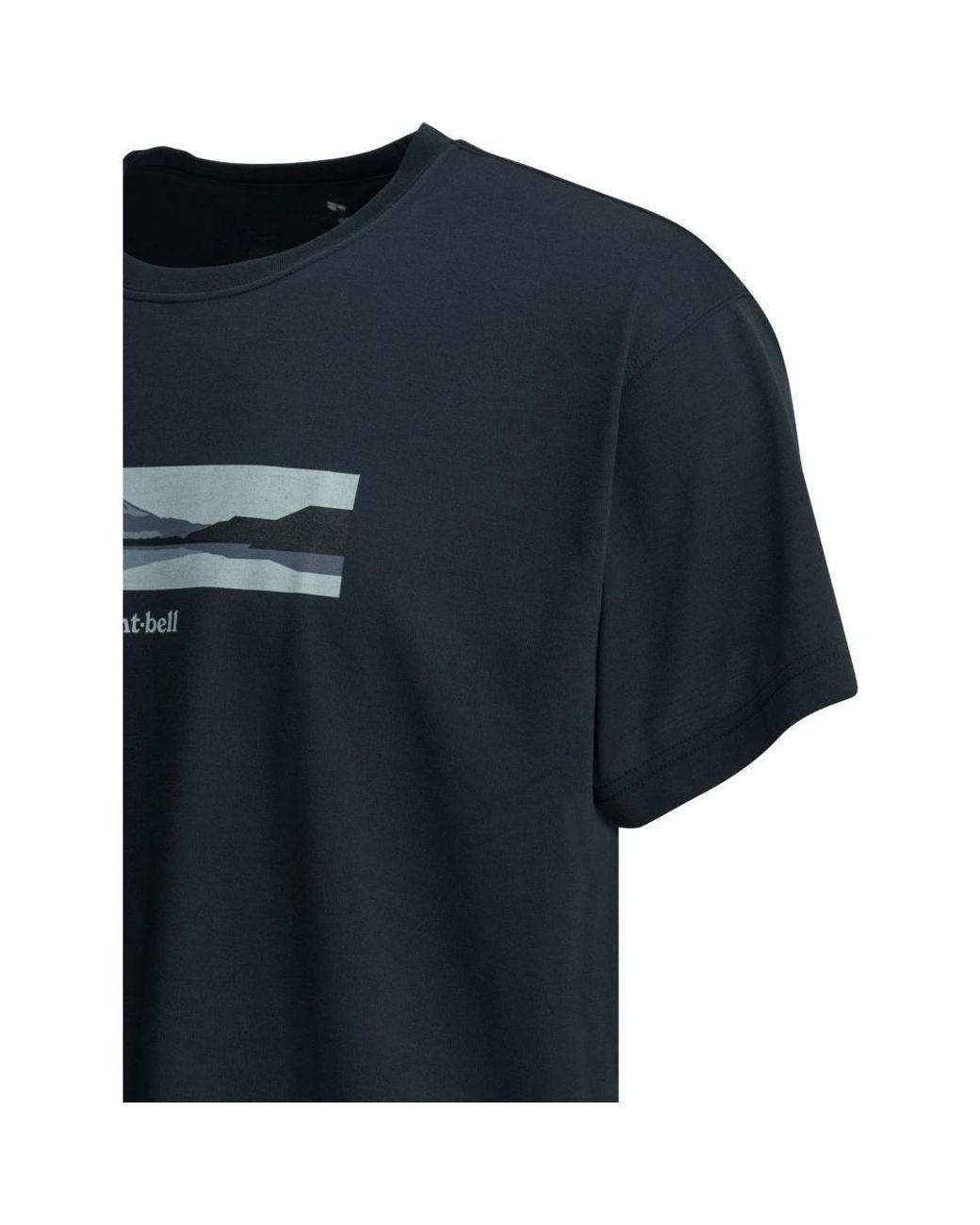 Montbell Blue T-Shirts for men