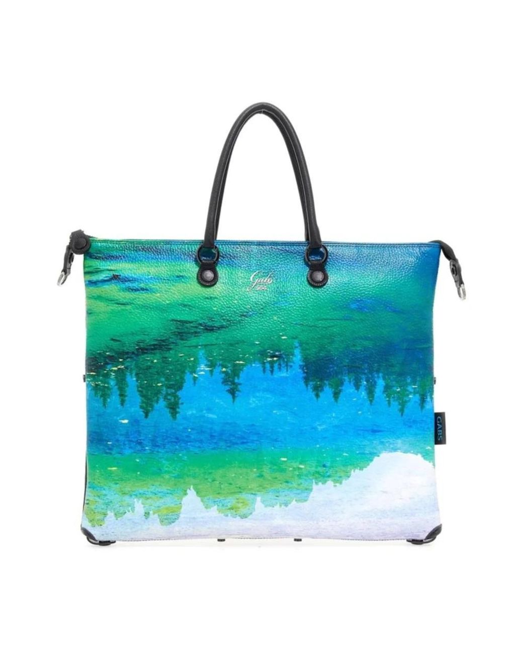 Gabs Blue Shopping Bags