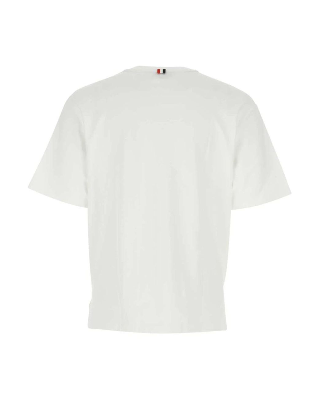 Thom Browne White T-Shirts for men