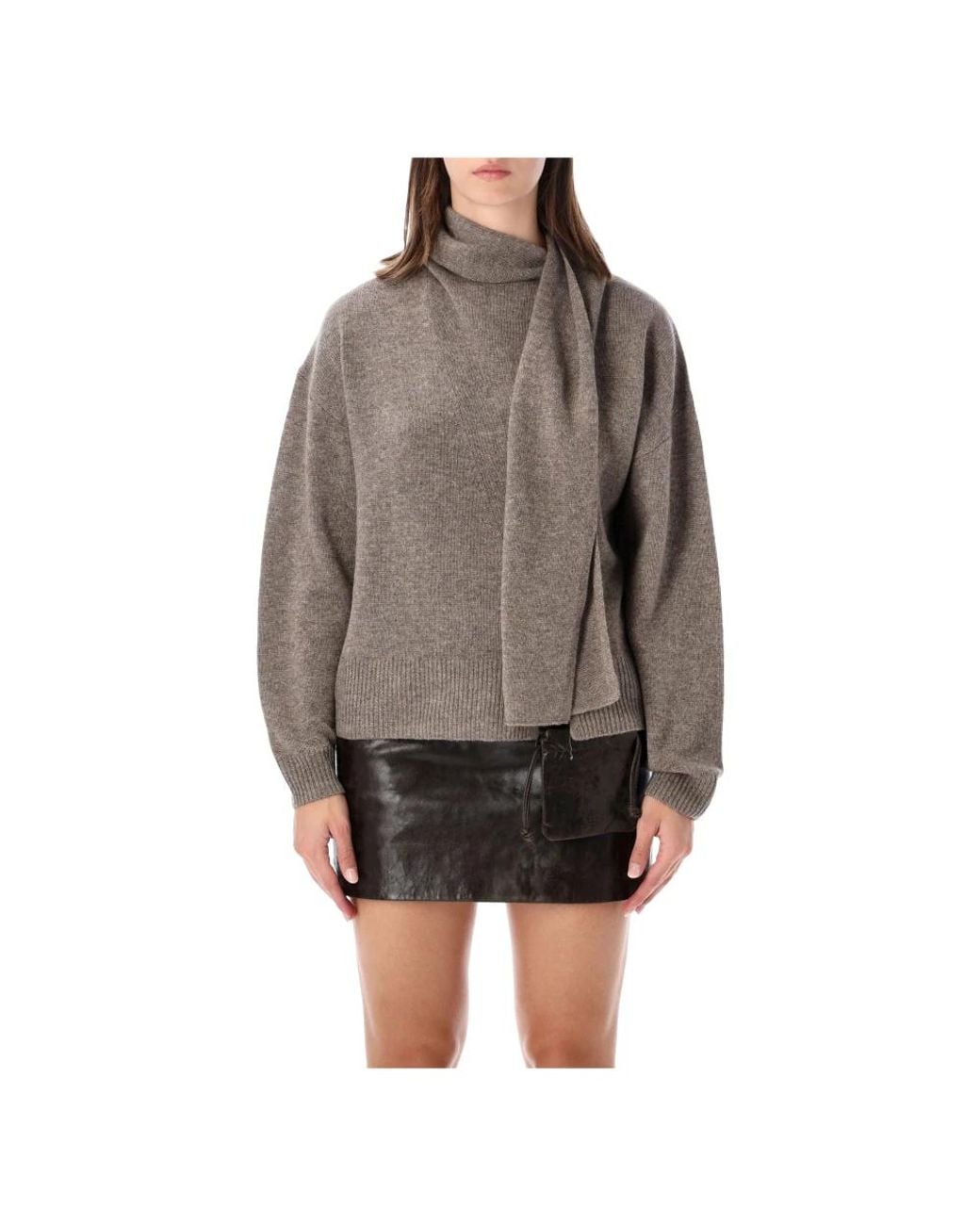 THE GARMENT Gray Round-Neck Knitwear