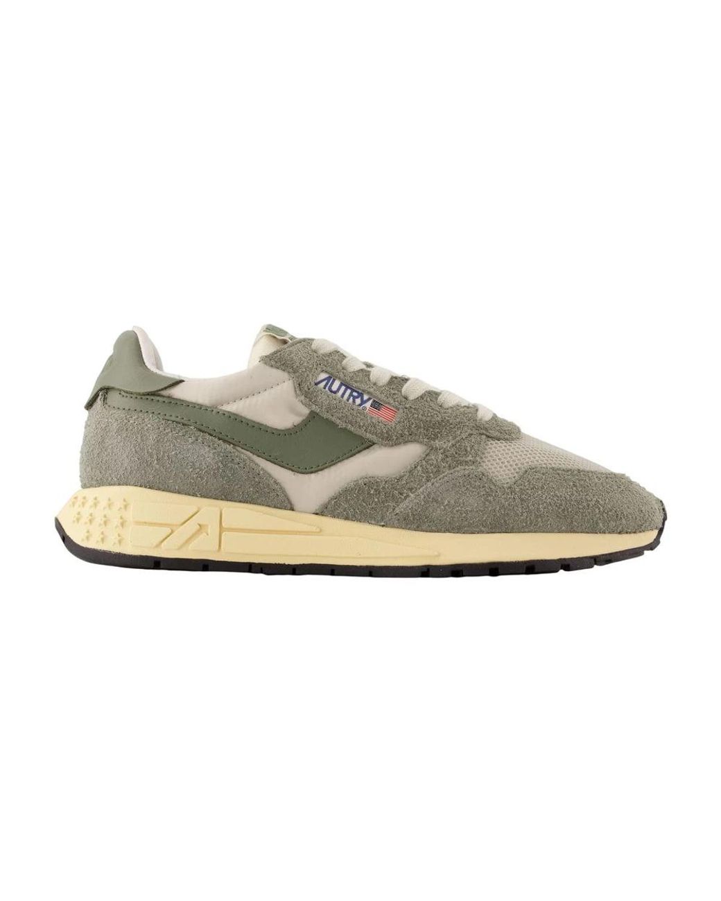 Autry Gray Reelwind Low Sneakers for men