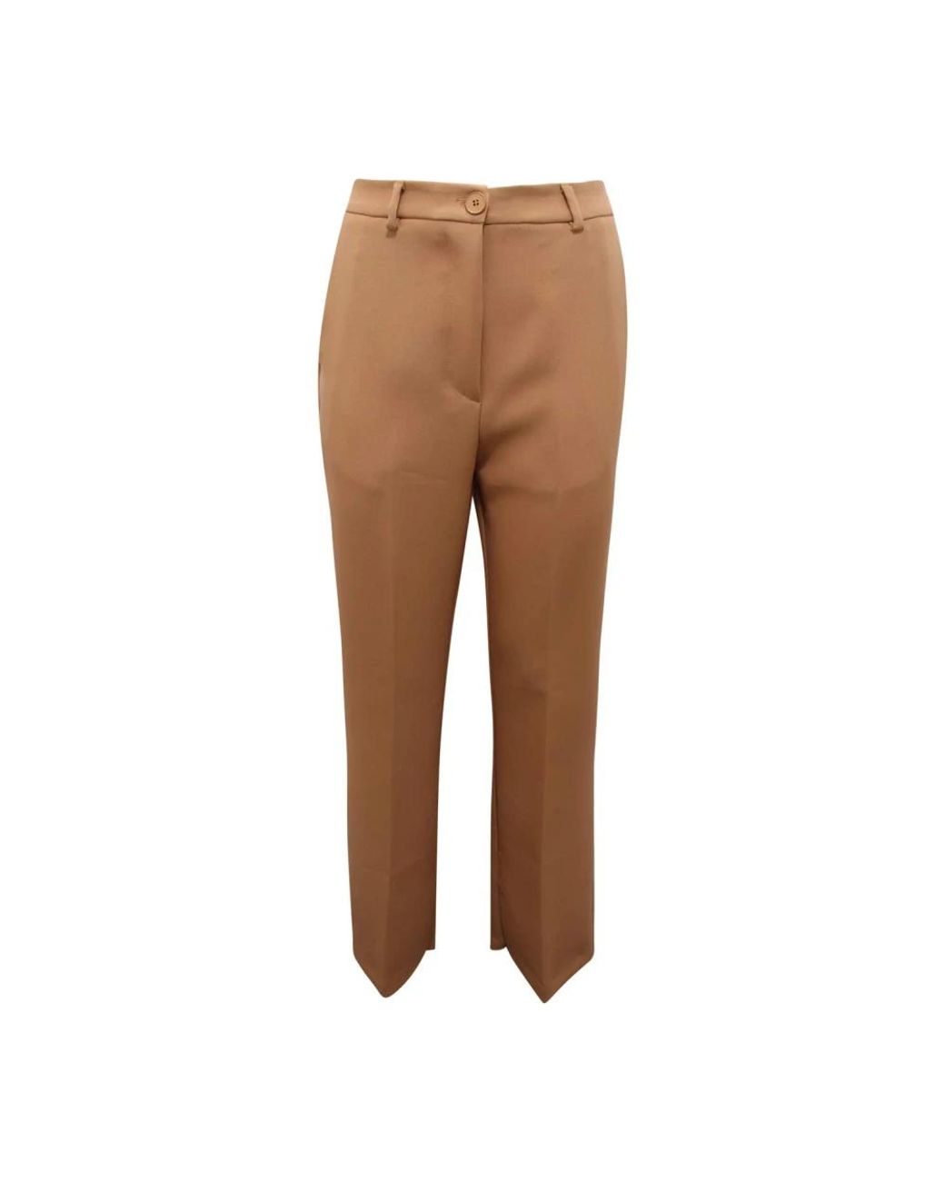 ViCOLO Brown Wide Trousers