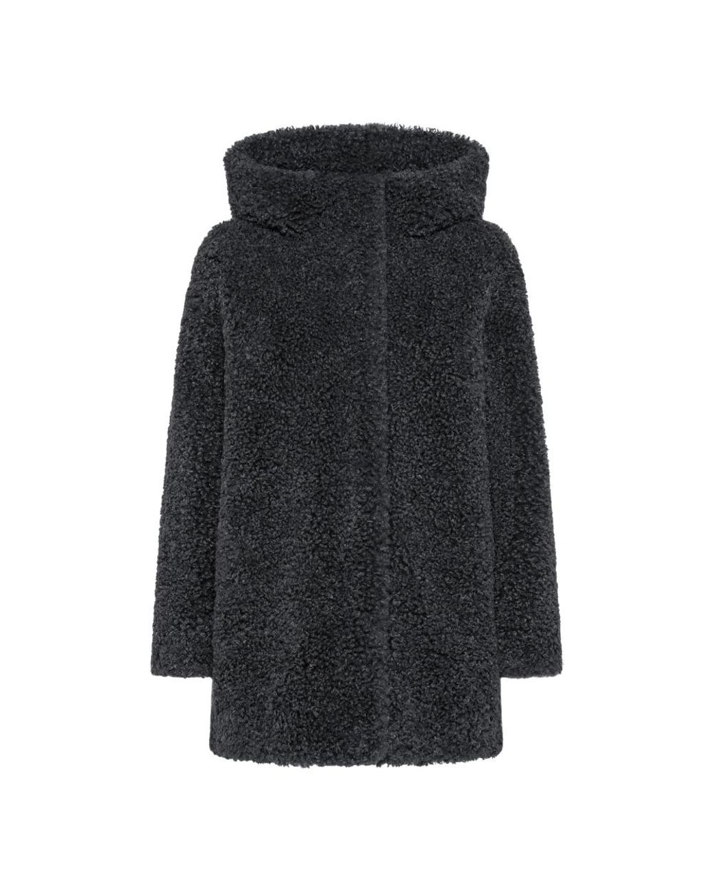 Rrd Black Faux Fur & Shearling Jackets