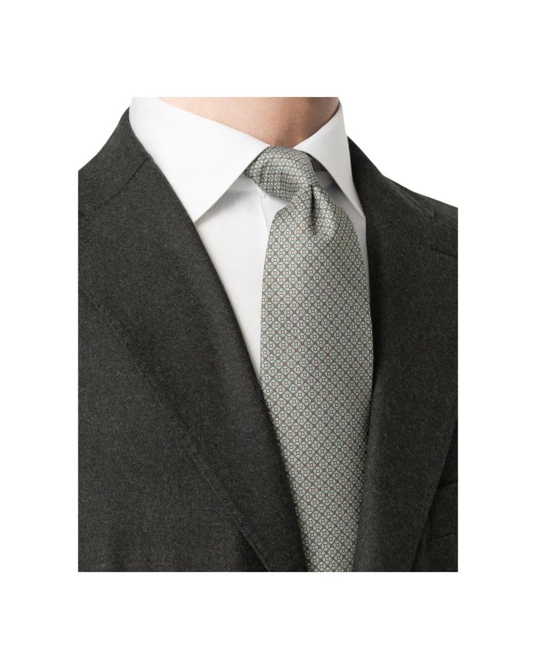 Eton of Sweden Gray Ties for men