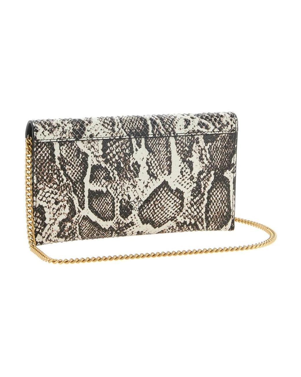 Pinko Metallic Clutches