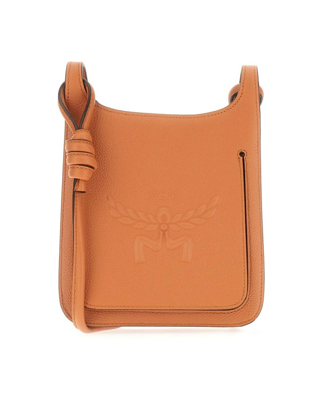 MCM Orange Schultertaschen