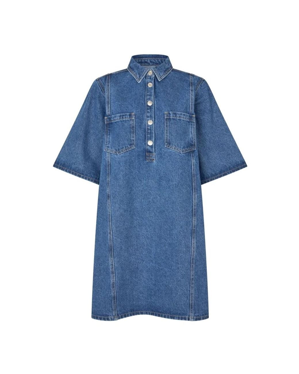 Lolly's Laundry Blue Shirt Dresses