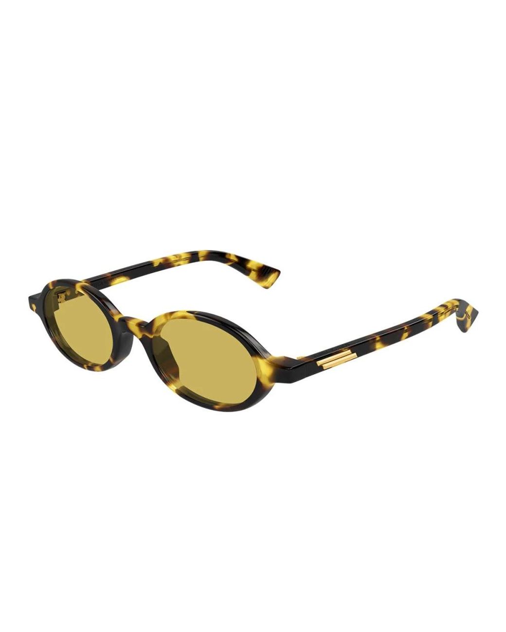 Bottega Veneta Yellow Sunglasses