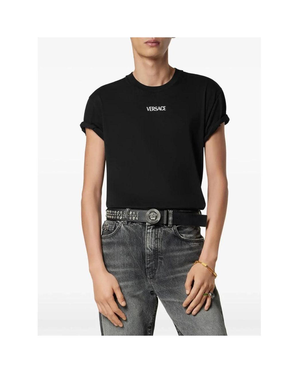 Versace Black T-Shirts for men