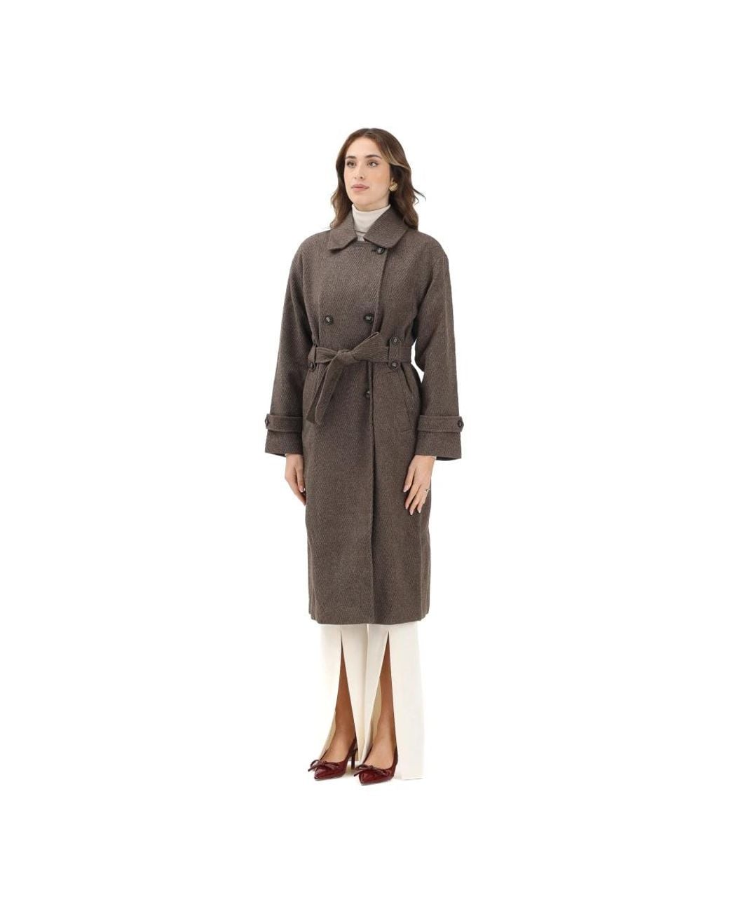 ONLY Brown Trench Coats