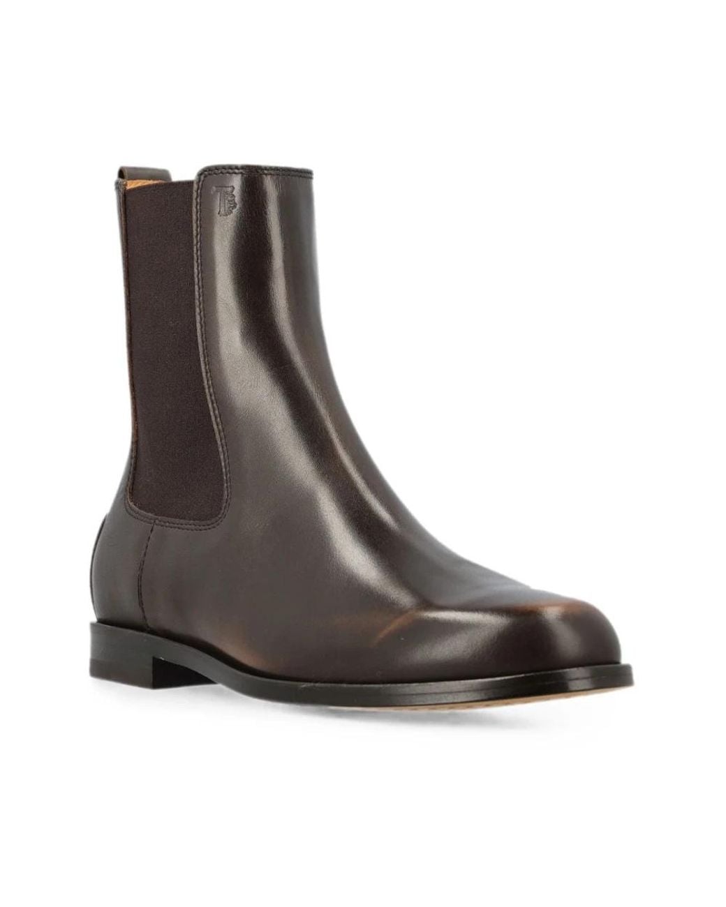 Tod's Brown Chelsea Boots