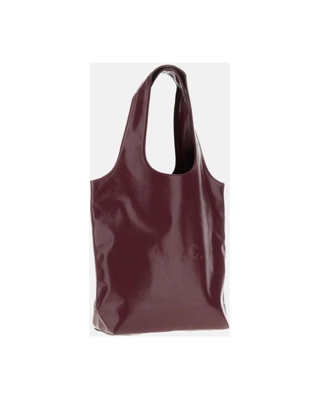 A.P.C. Purple Shopping Bags