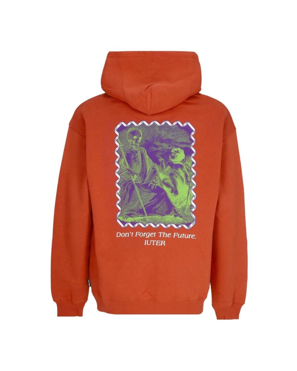 Iuter Orange Hoodies for men