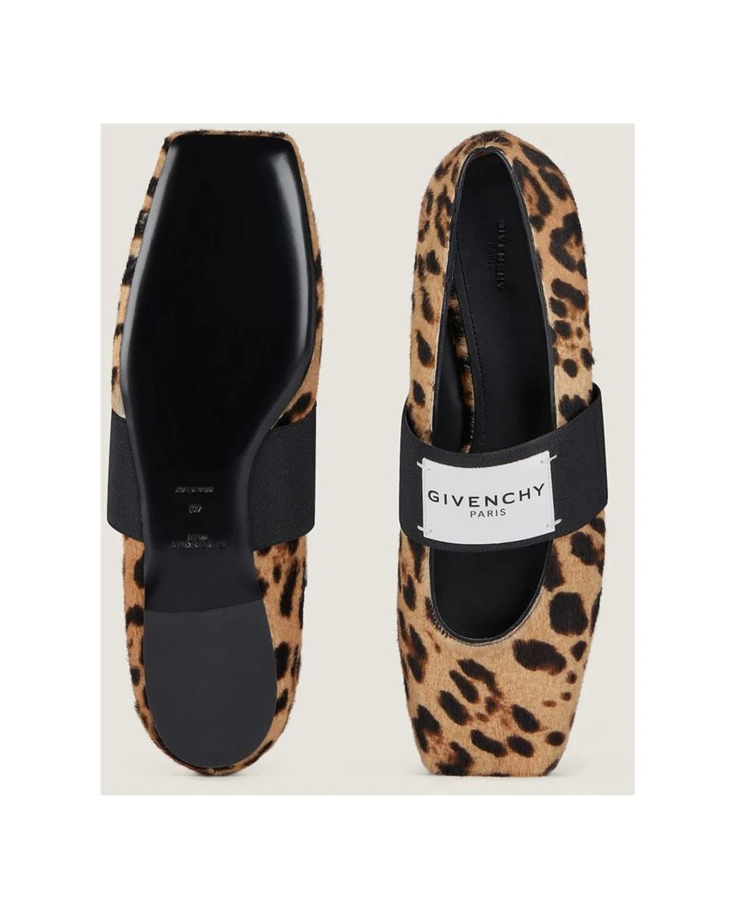 Givenchy Brown Ballerina Shoes