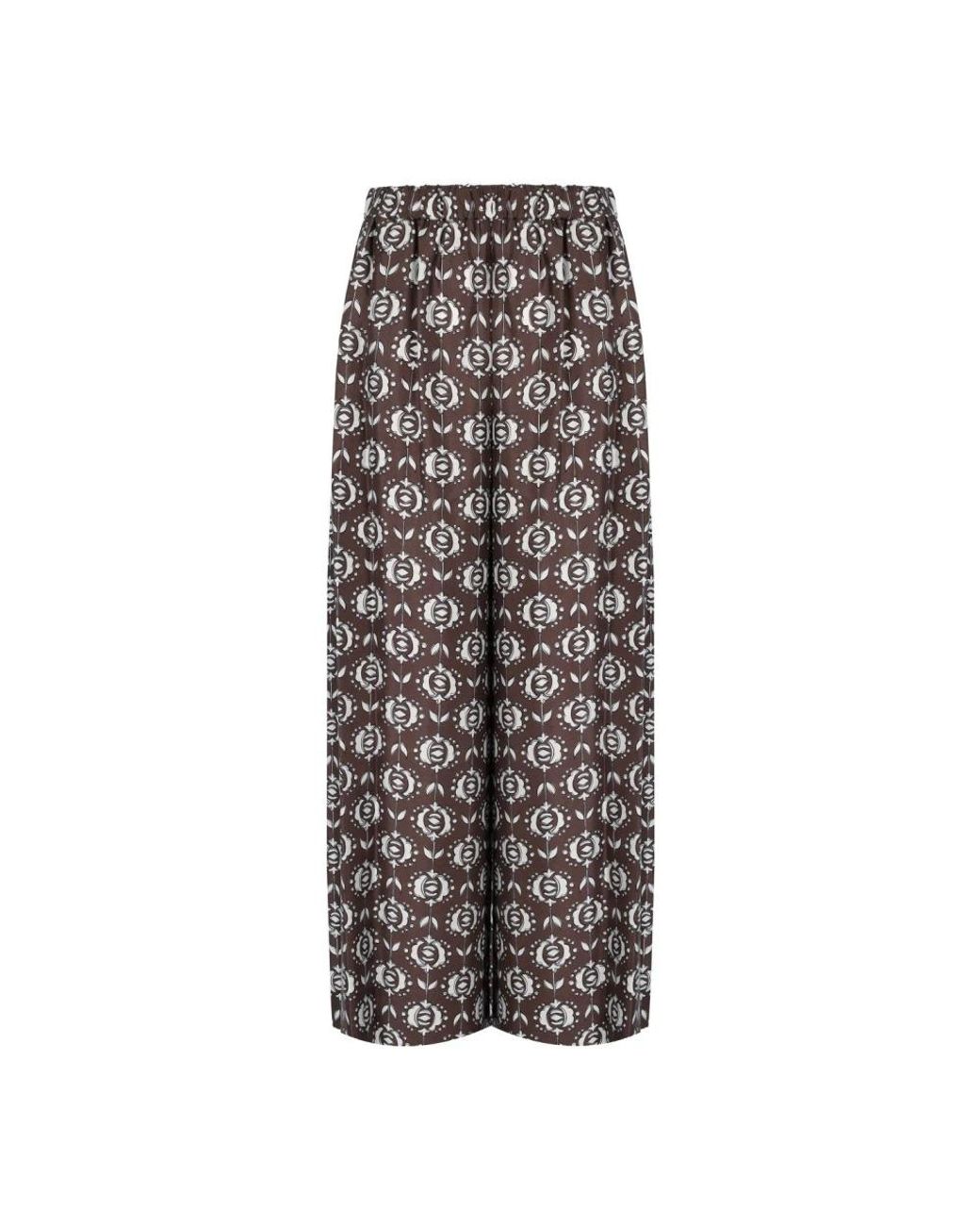 Weekend by Maxmara Brown Wide Trousers