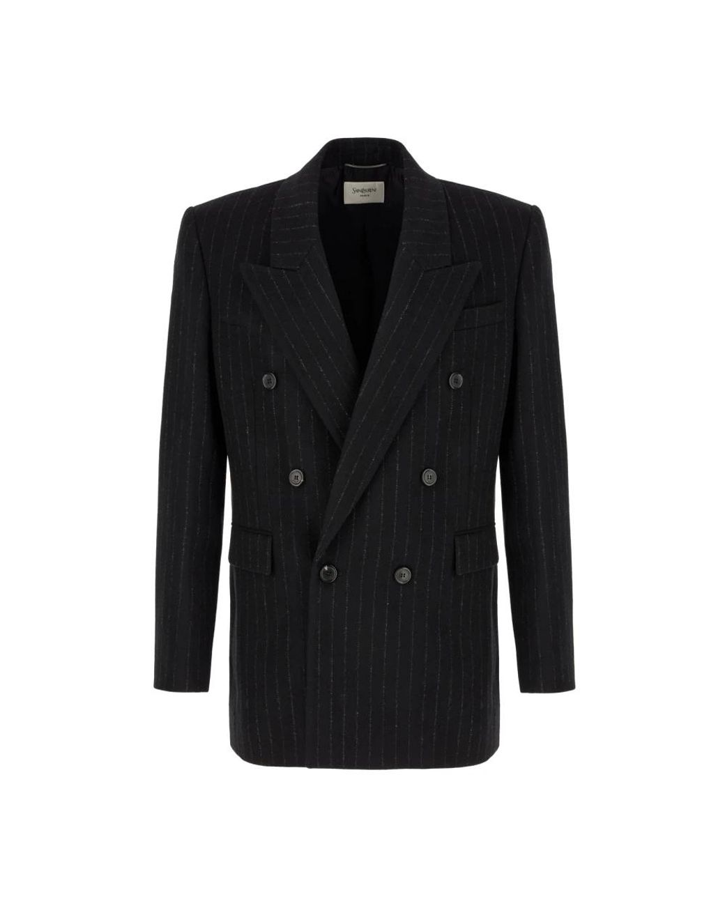 Saint Laurent Jassen ,Zwart ,Stijlvolle Jassen En Vesten Collectie in het Black voor heren