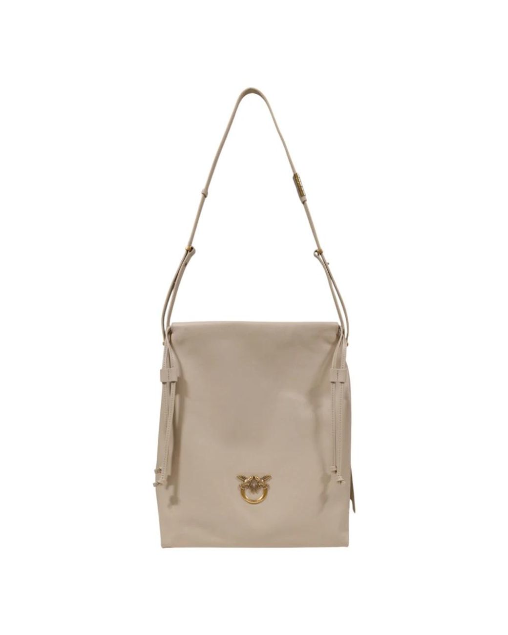 Pinko Gray Shoulder Bags