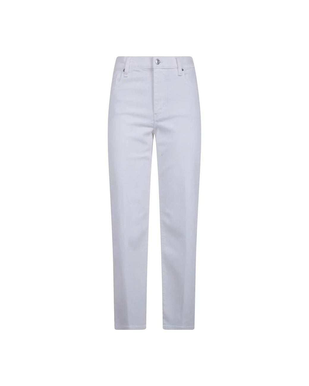 FRAME Gray Straight Fit Jeans