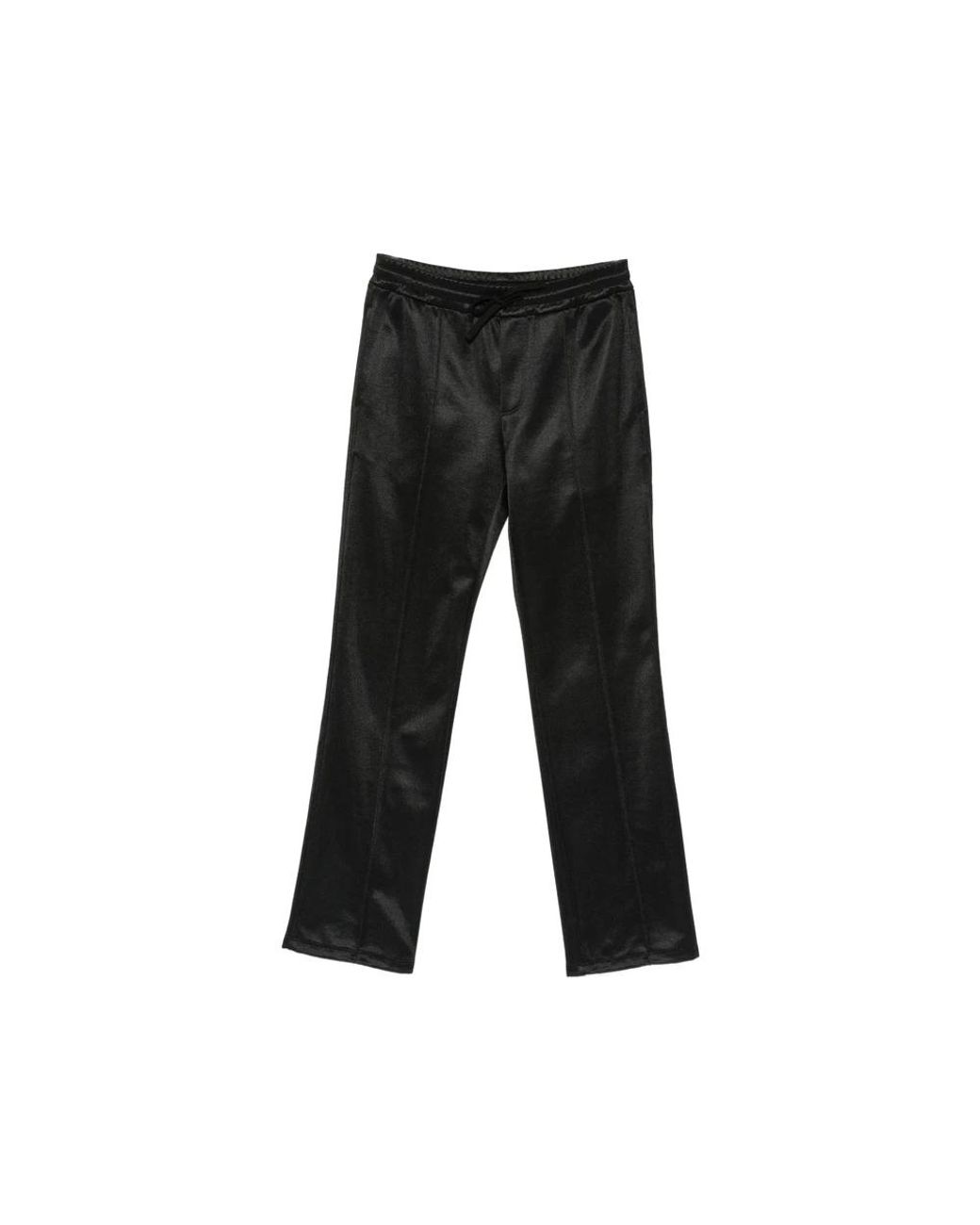 Valentino Black Leather Trousers for men
