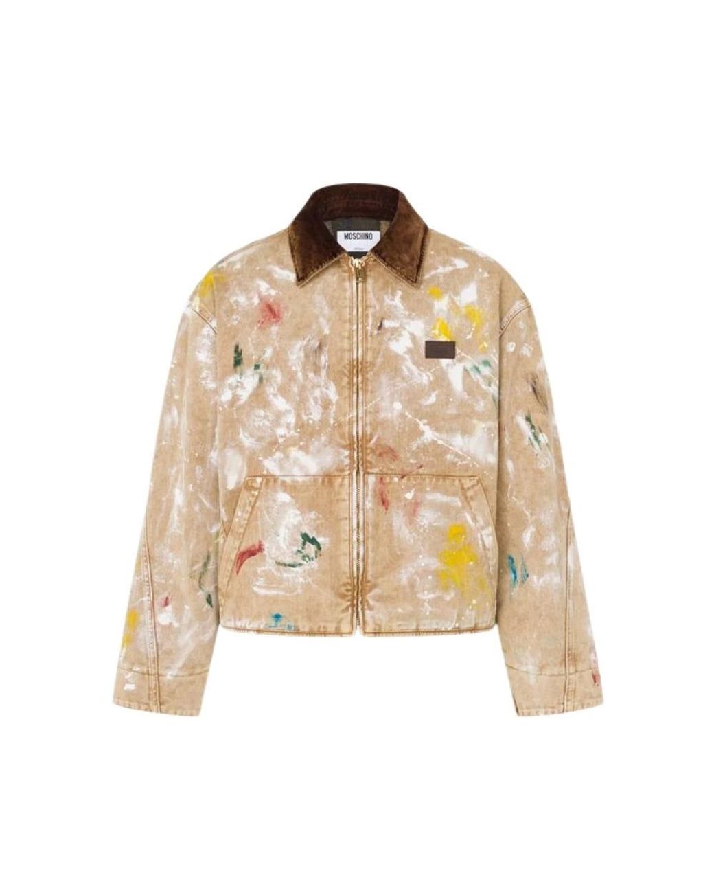 Moschino Natural Denim Jackets for men
