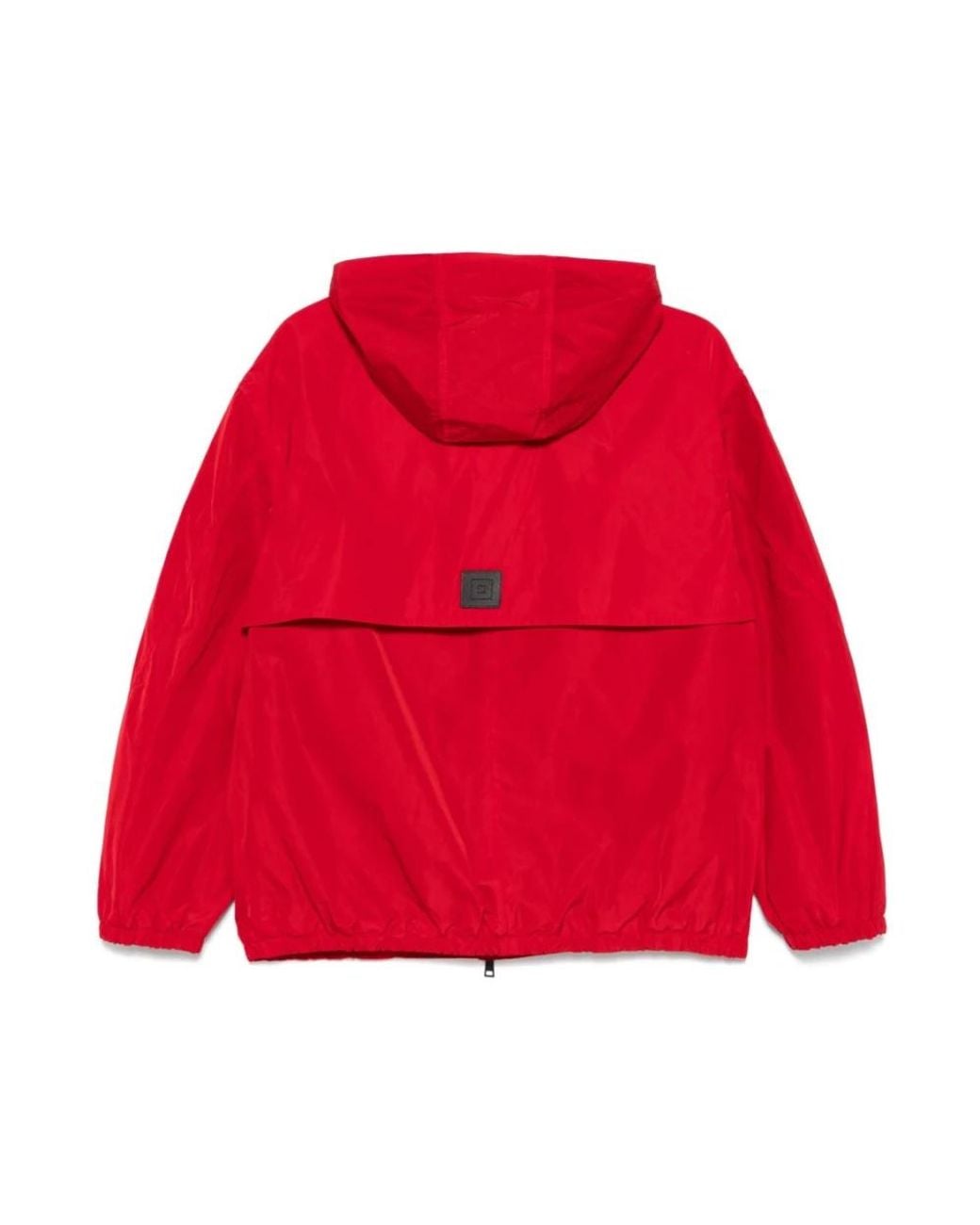 Lanvin Jassen ,Rood ,Rode Rits-Front Hoodie Jas in het Red voor heren